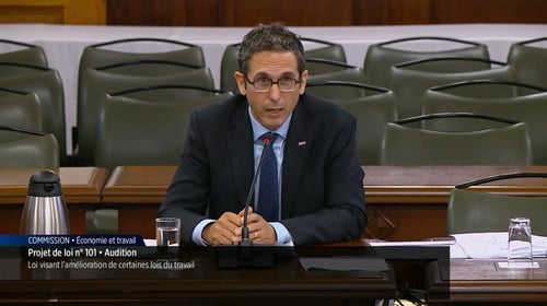 In the Parliamentary Committee, we urged the government to amend Bill 101 in order to eliminate the LDCC 