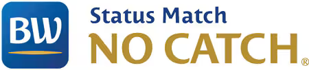 Logo de Best Western Status Match - No Catch
