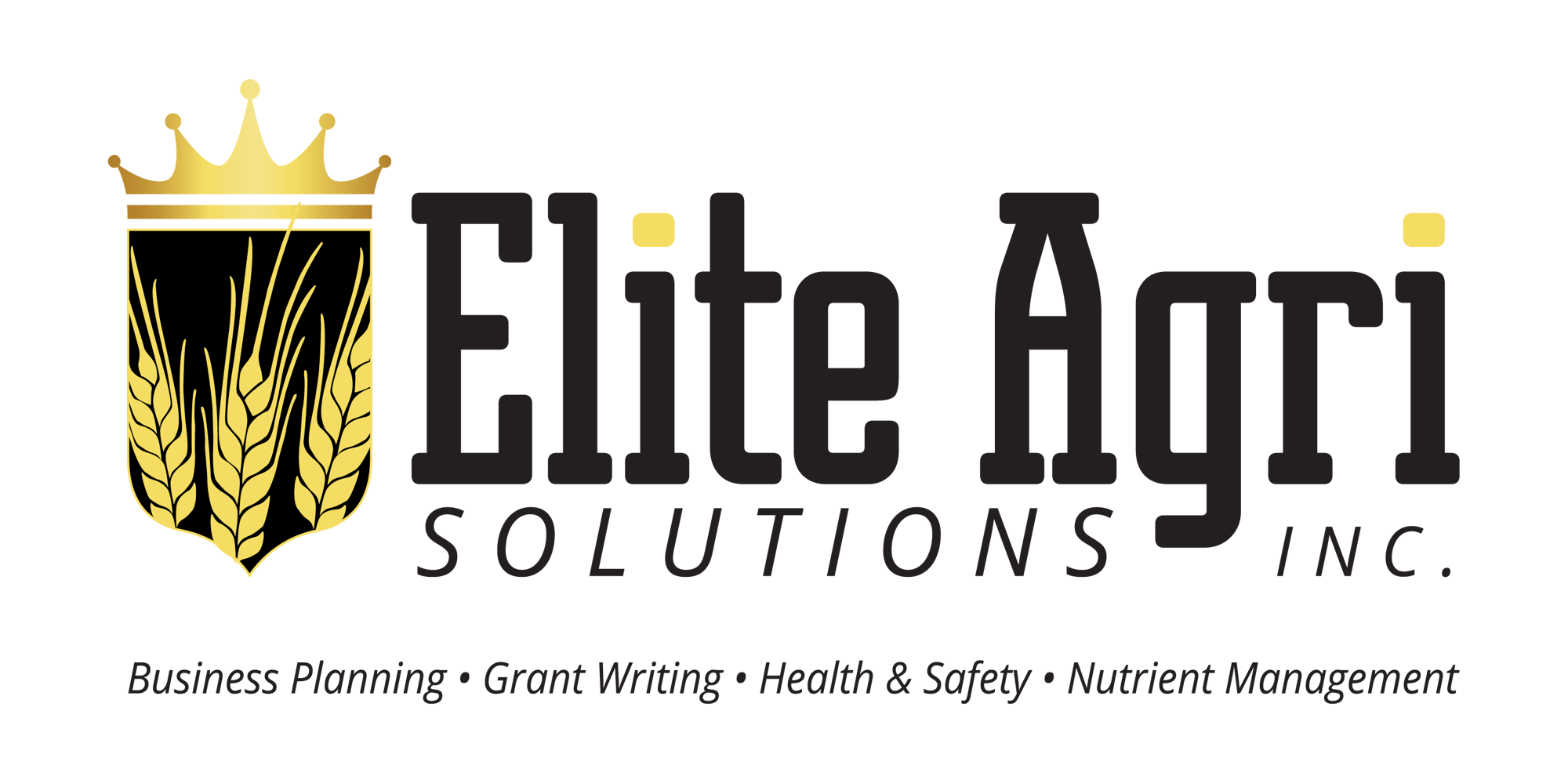 Elite Agri Solutions logo - Business planning / Grant Writing / Health and Safety / Nutrient management
