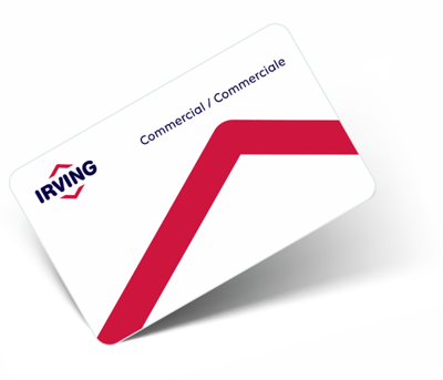 Carte commerciale Irving