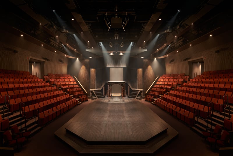 Théâtre vide du Festival de Stratford