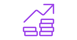 Business Growth Icon-Purple