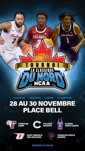 NCAA - Le Tournoi de la Classique du Nord - DIMANCHE
