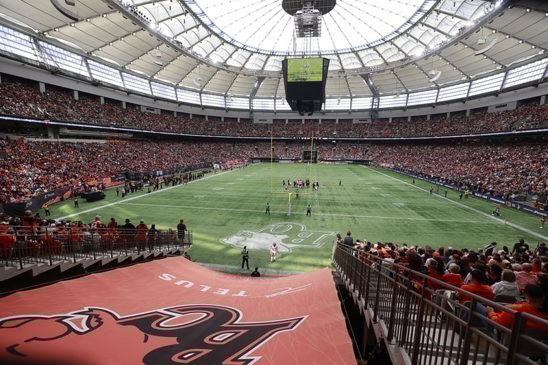 Stade bondé des Lions de la C.-B.