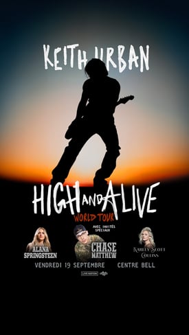 Keith Urban High and Alive World Tour