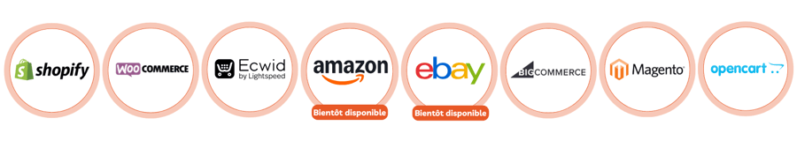 Plateformes de commerce électronique intégrées ShipTime