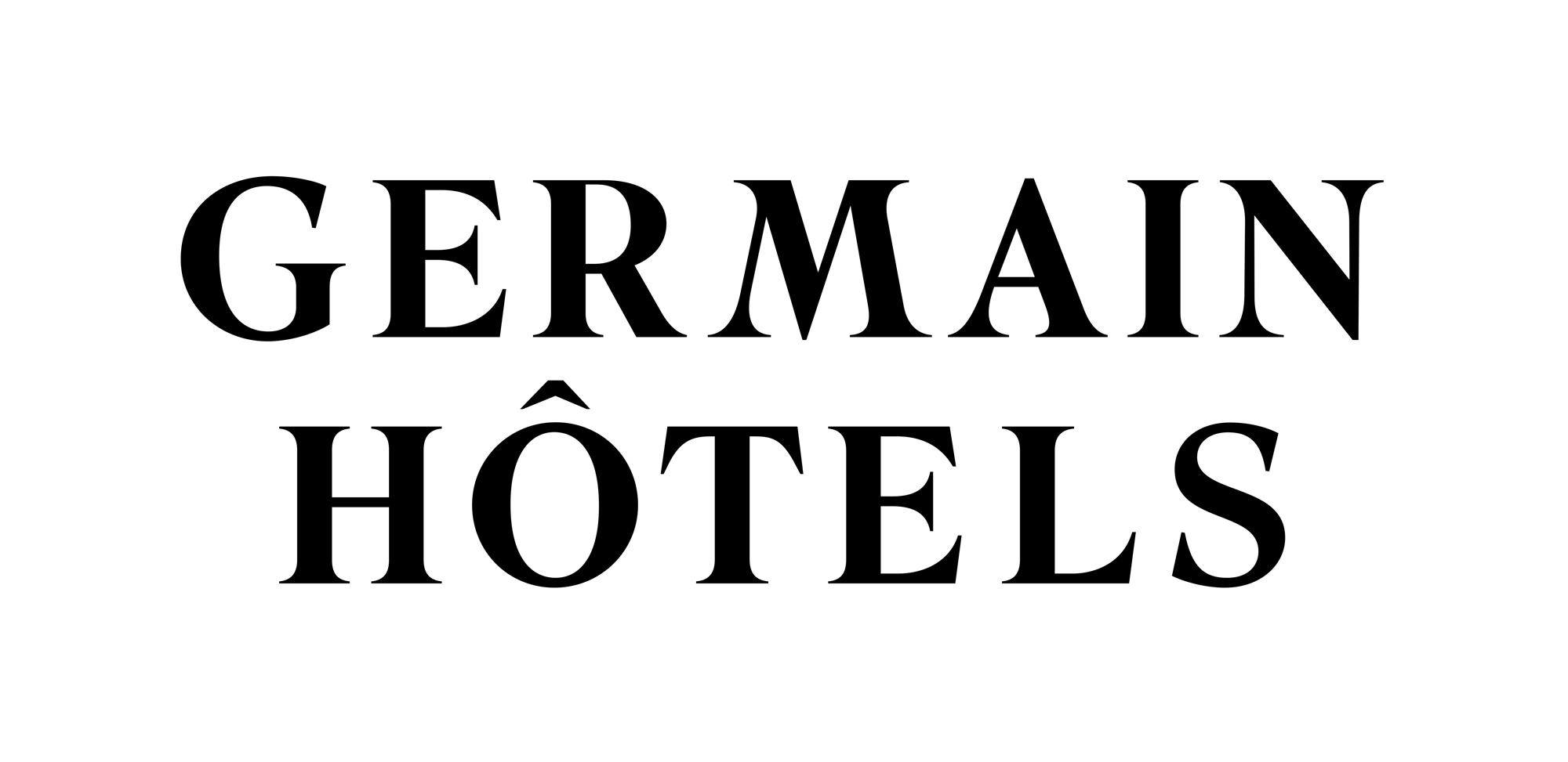 Logo de Germain Hôtels