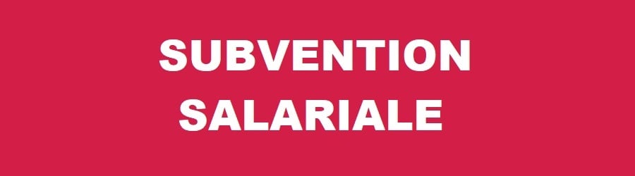 Subvention salariale