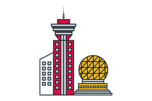 Icon of Vancouver city