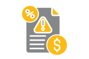 Icône illustrant la dette des PME