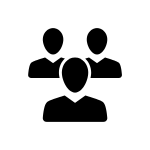 icon representing a group of employees
