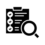icon of checking a list
