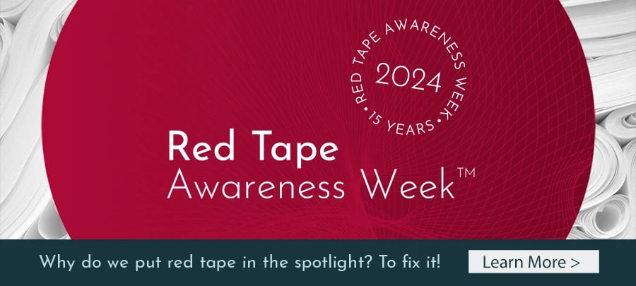 Red Tape Awareness Week 2024. Learn more