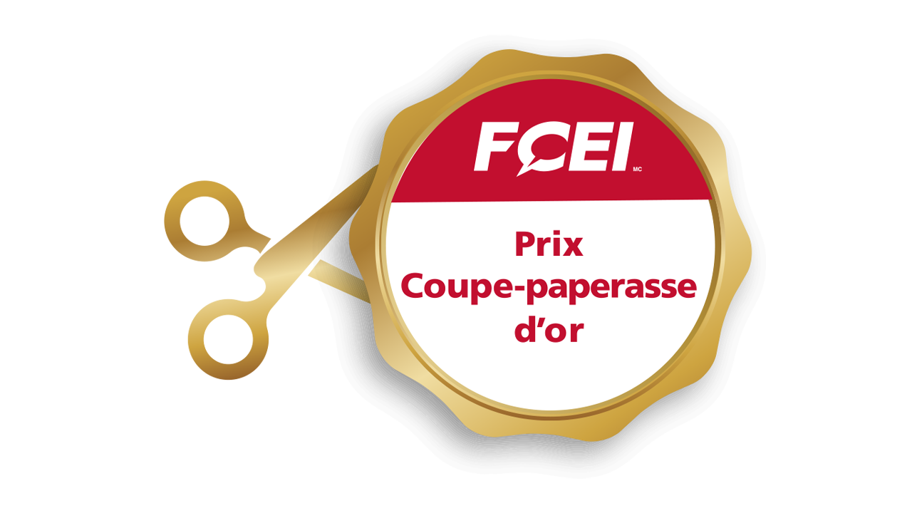 Prix Coupe-paperasse d’or