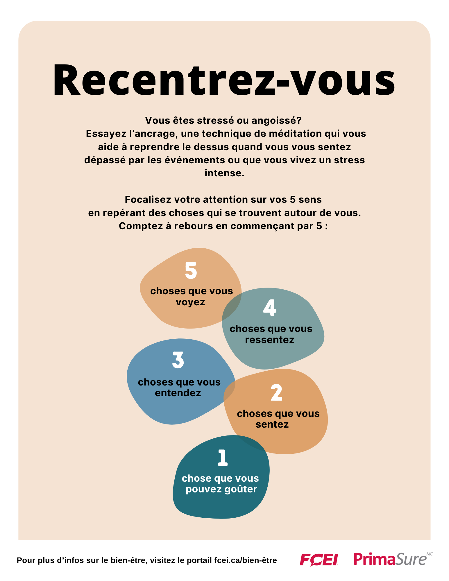 Recentrez-vous affiche