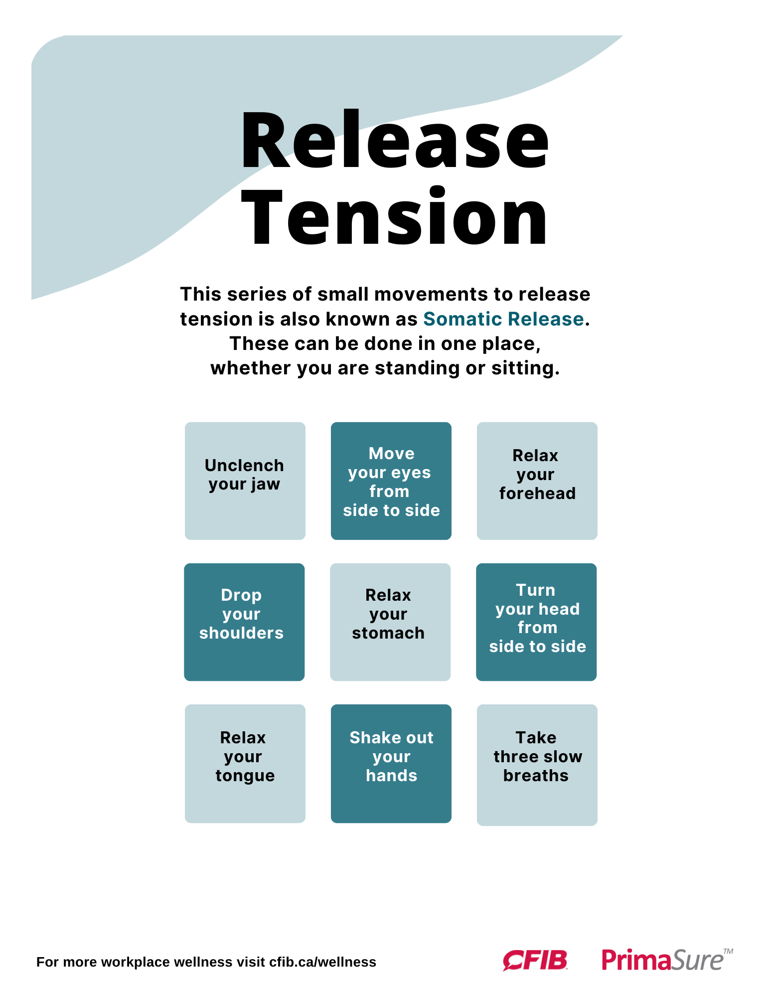 Release Tension poster