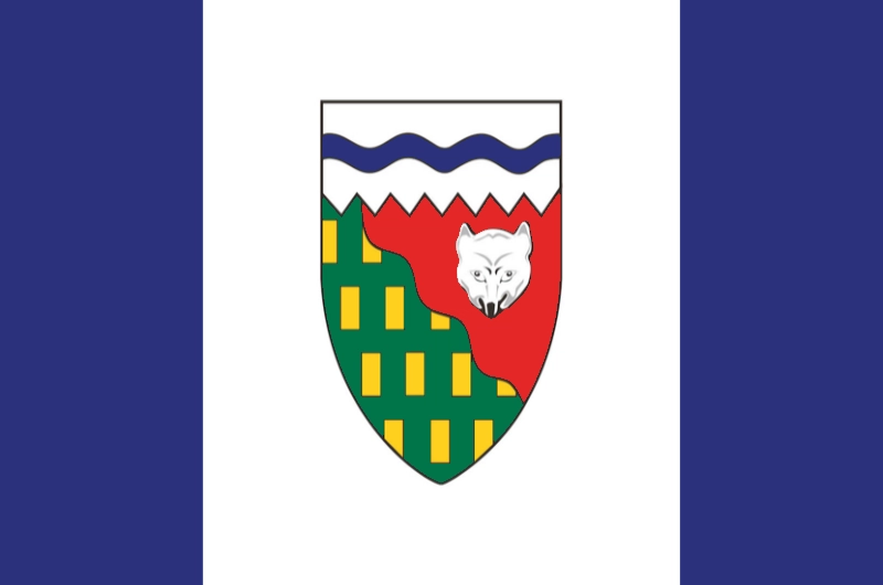 Drapeau des Territoires du Nord-Ouest