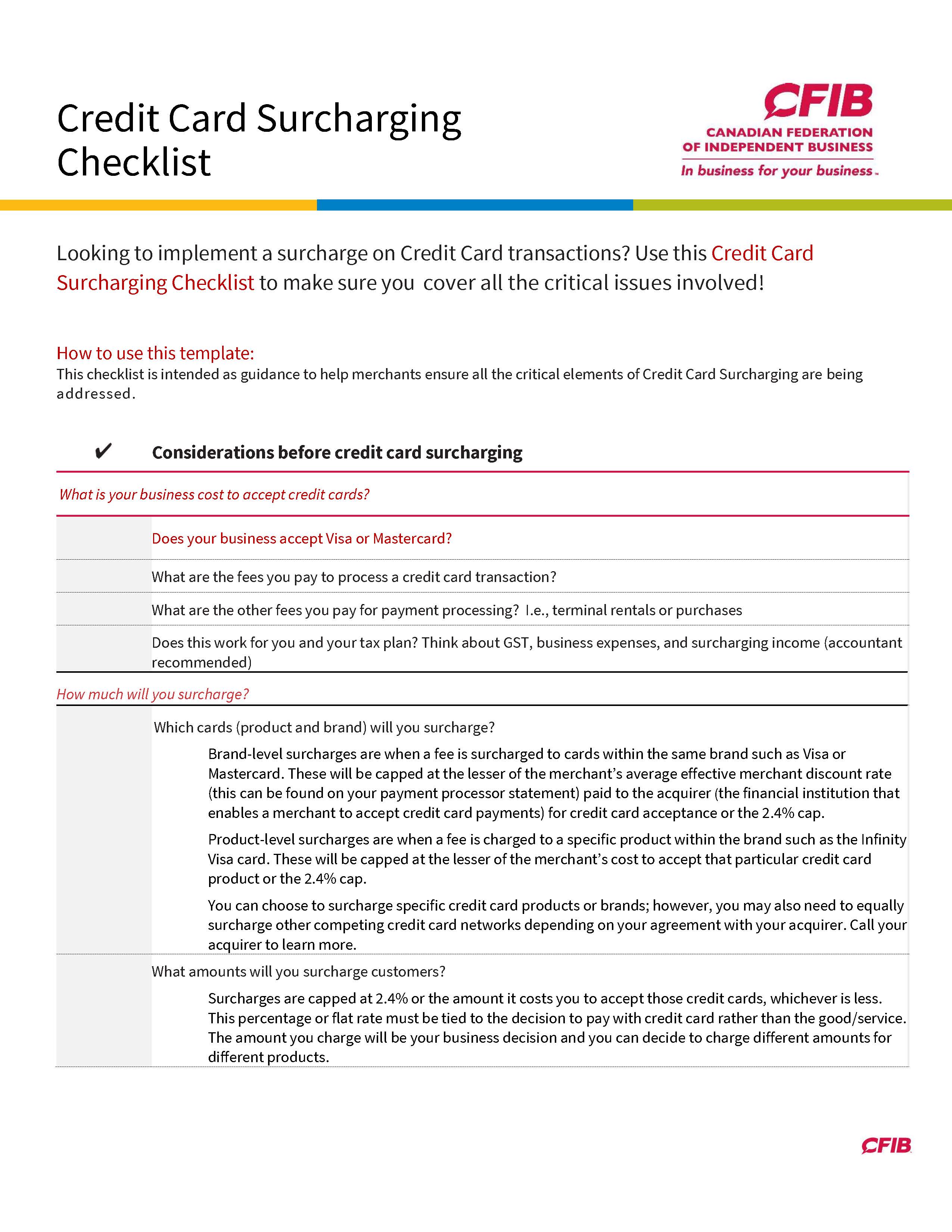 CC_Surcharging_Checklist