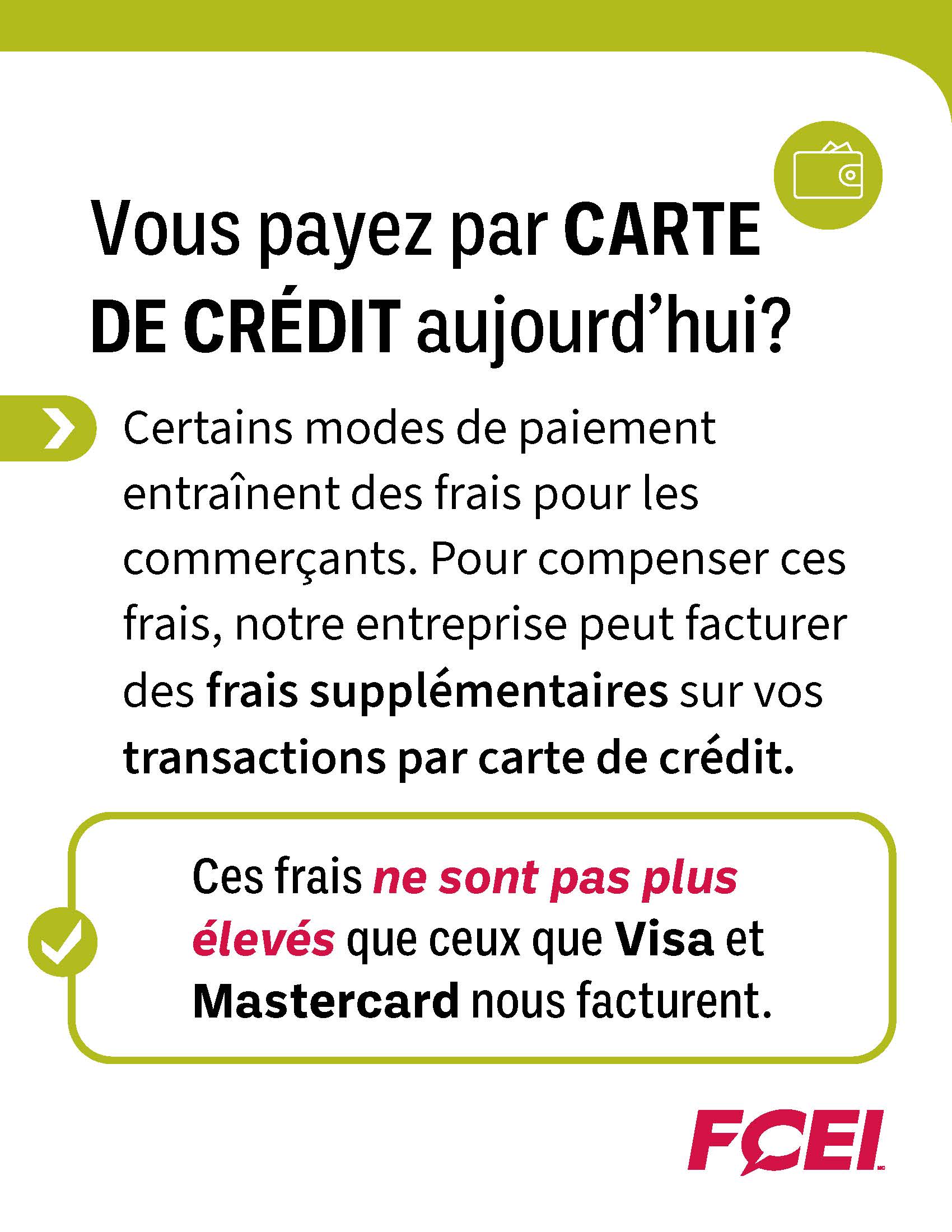 Etes-vous prêt à payer plus pour vos courses en ligne? 