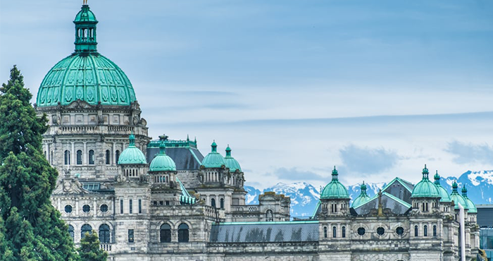 parliament building in BC