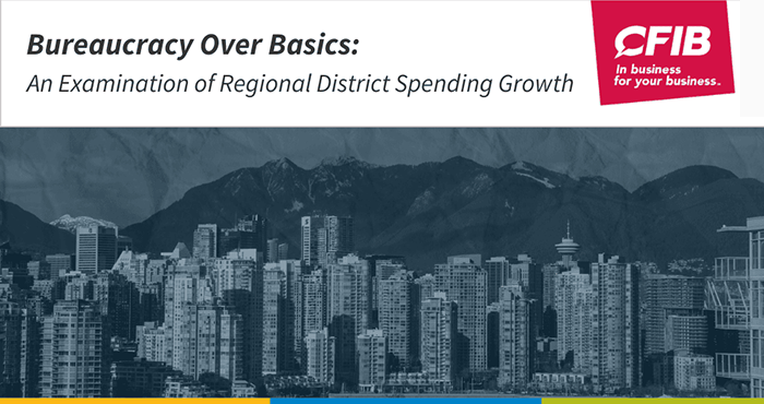 An examination of regional district spending report Canada
