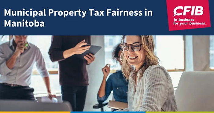 People sitting in an office discussing municipal property tax fairness