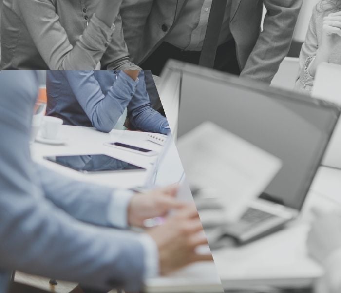 Homme d'affaires dans une réunion