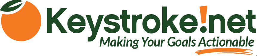 Keystroke logo - Making Your Goals Actionable