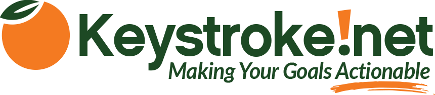 Keystroke logo - Making your goals actionable