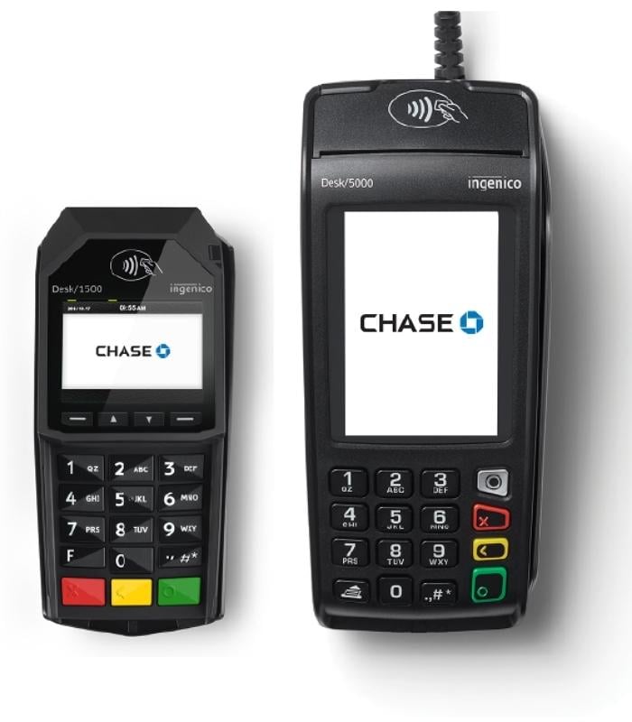 Chase Desk 5000 with Desk 1500 POS terminal