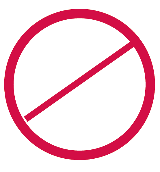 No sign