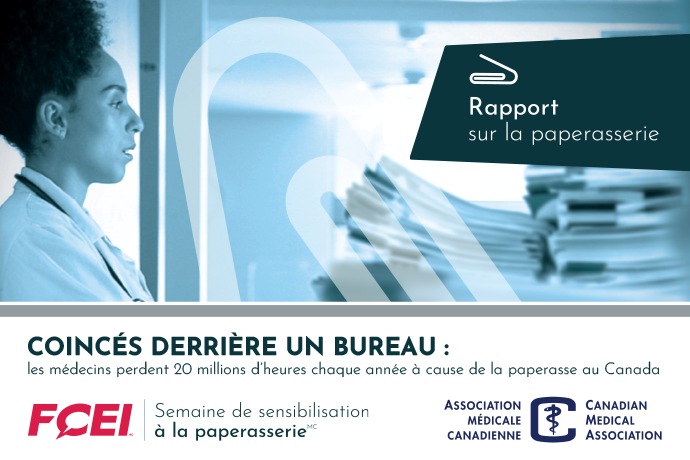 Coincés derrière un bureau 