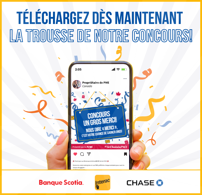 Téléchargez dès maintenant la trousse de notre concours