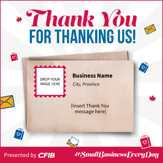 Big Thank You Contest Customizable Template