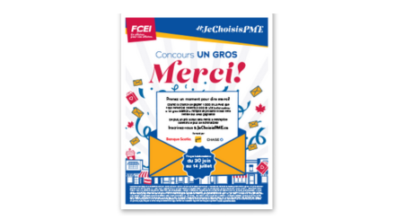 Affiche à imprimer - Concours un gros MERCI