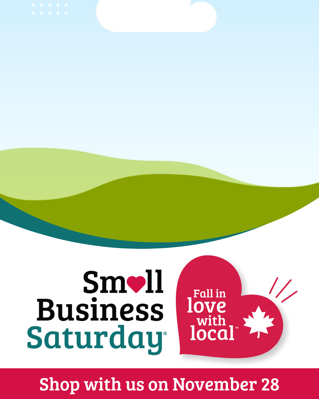 Small Business Saturday Template