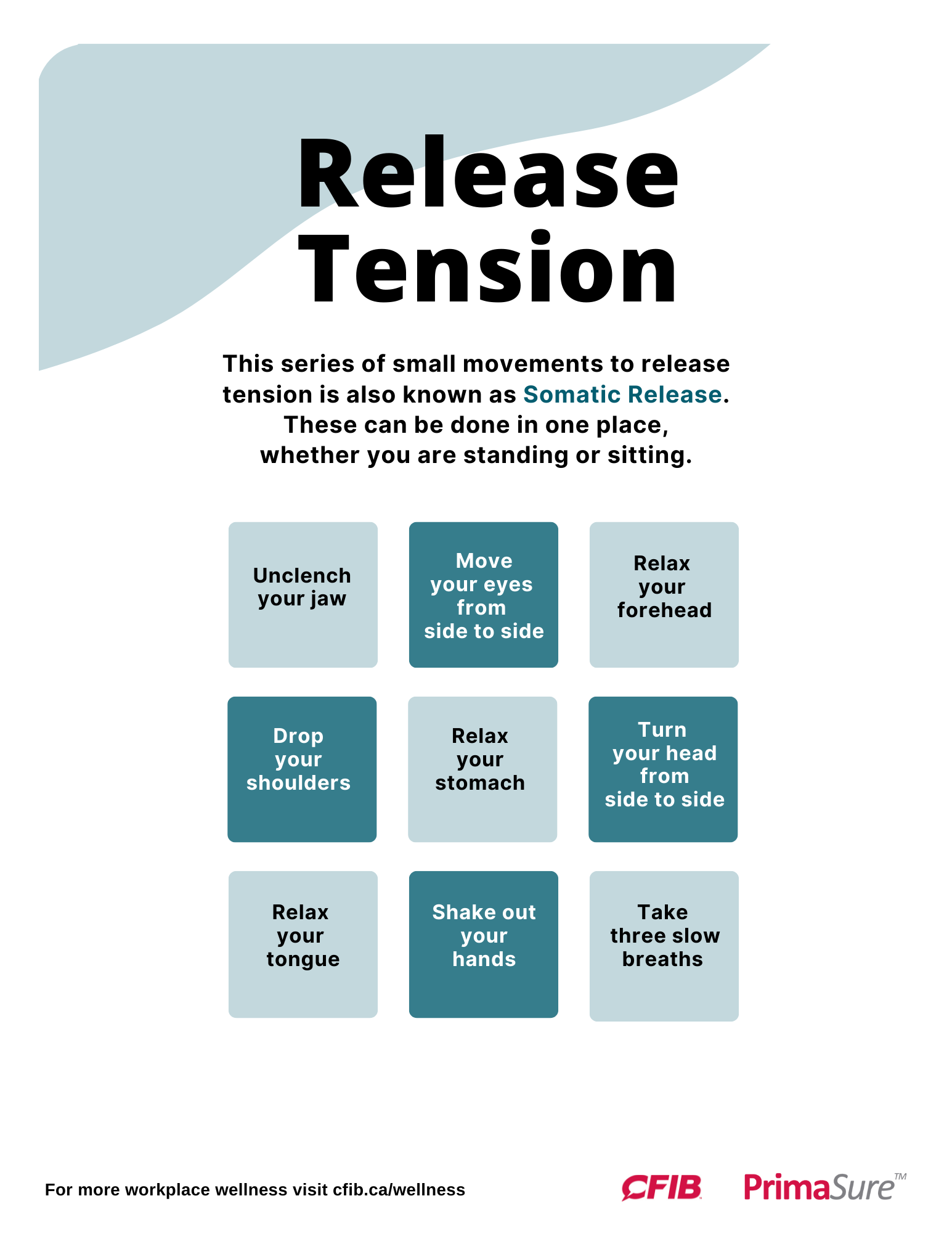 Release Tension Poster