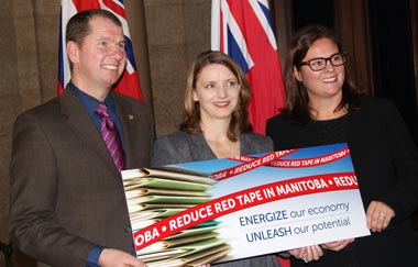 MB GOV COMMITS TO ONE-FOR-ONE LAW