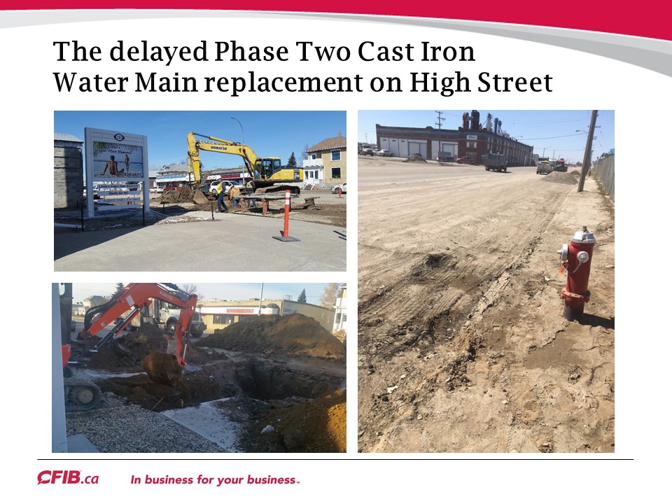 High Street West Construction